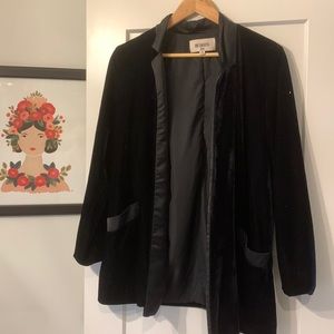 BB Dakota velvet blazer